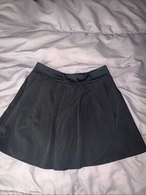J. Crew Black Tennis Pleated Skirt